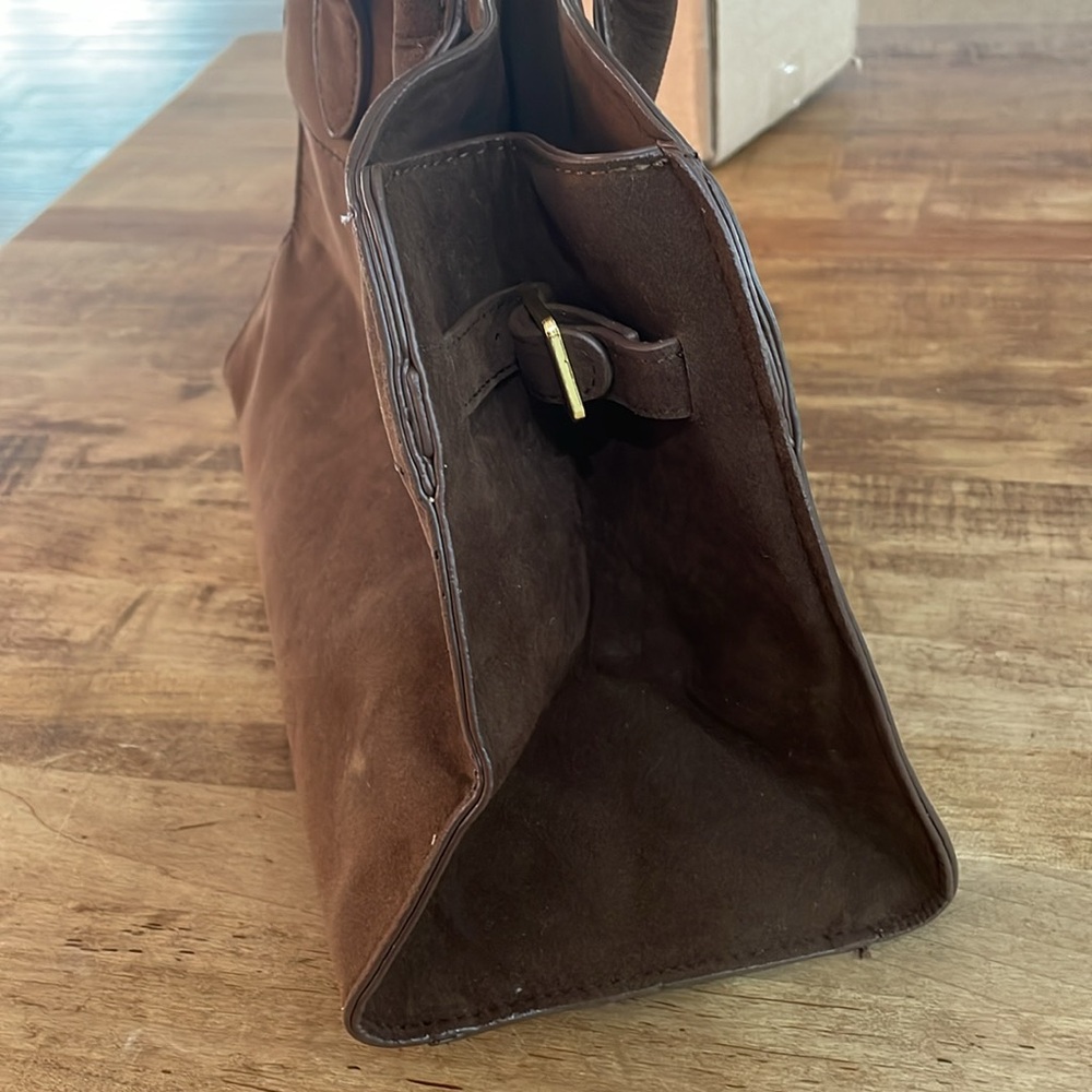 NEW suede tote bag - Picture 11 of 13